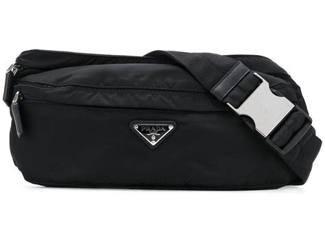 prada waist bag cahier|prada nylon fanny bag.